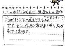 当整骨院の鍼灸治療：くるぶしの痛み改善